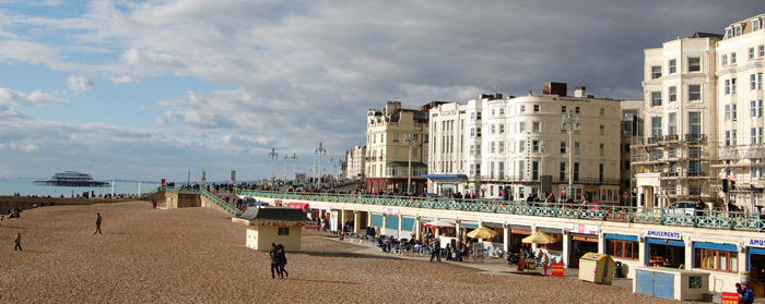 Brighton sea-front